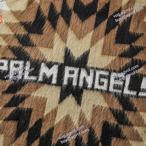 人気 ランキング パーム エンジェルス Palm Angels スーパーコピー 2020秋冬 ニットセーター 2色可選 民族風アルファベットセーターは高品質です